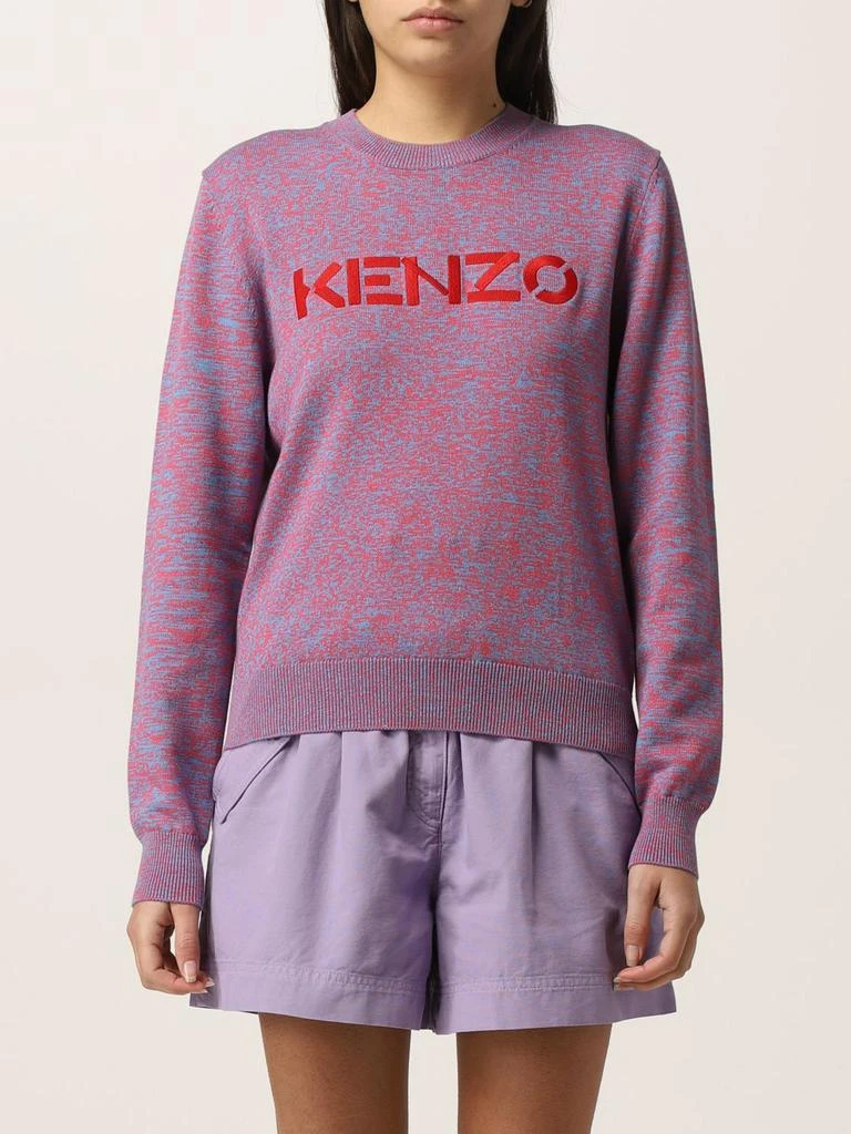 商品Kenzo|Kenzo cotton blend sweater with logo,价格¥2177,第1张图片