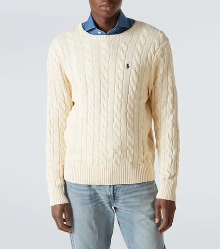 商品Ralph Lauren|棉质绞花针织毛衣,价格¥1766,第3张图片详细描述