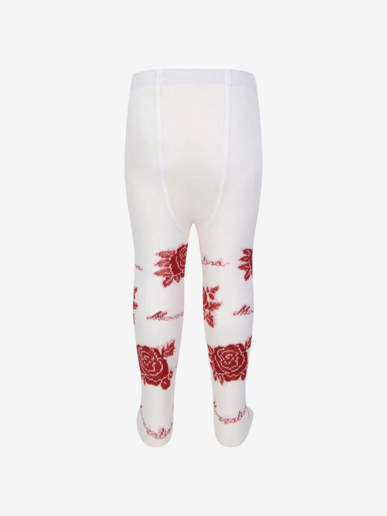 商品MONNALISA|Monnalisa Baby Girls & Red Rose Tights,价格¥142,第2张图片详细描述