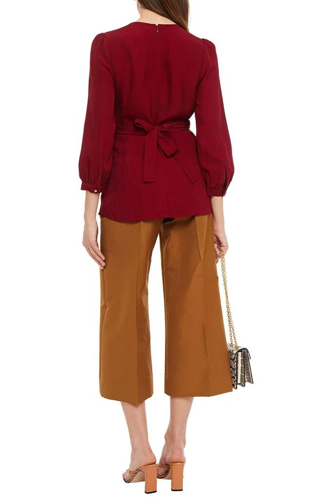 商品Zimmermann|Crossover gathered crepe blouse,价格¥1473,第1张图片