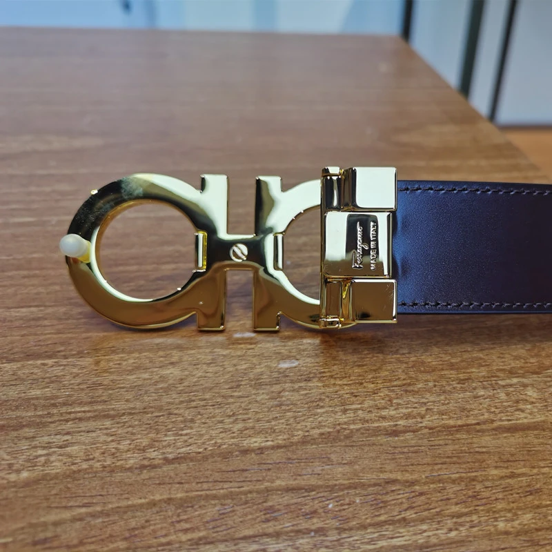 菲拉格慕皮带男士腰带双面可调式真皮扣头高档生日礼物 商品