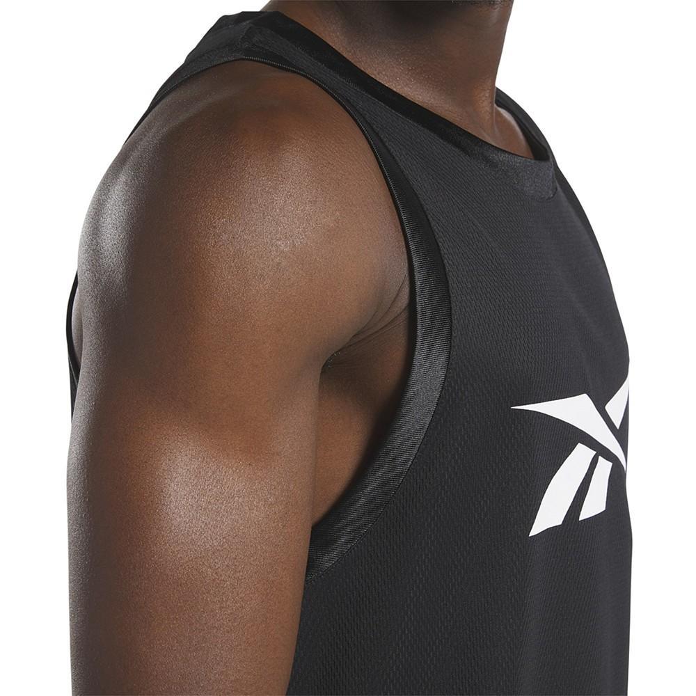 商品Reebok|Men's Basketball Mesh Logo Tank,价格¥248,第5张图片详细描述