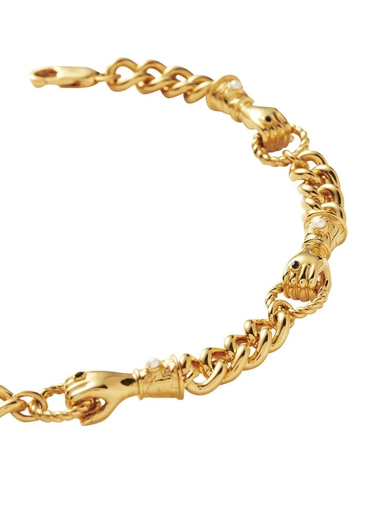 商品Missoma|X Harris Reed In Good Hands 18kt gold-plated bracelet,价格¥1811,第3张图片详细描述