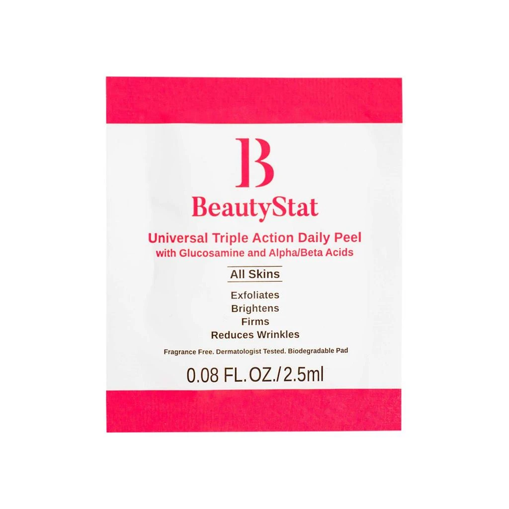 商品BeautyStat|Universal Triple Action Daily Peel with Glucosamine and AHAs/BHAs,价格¥216,第2张图片详细描述