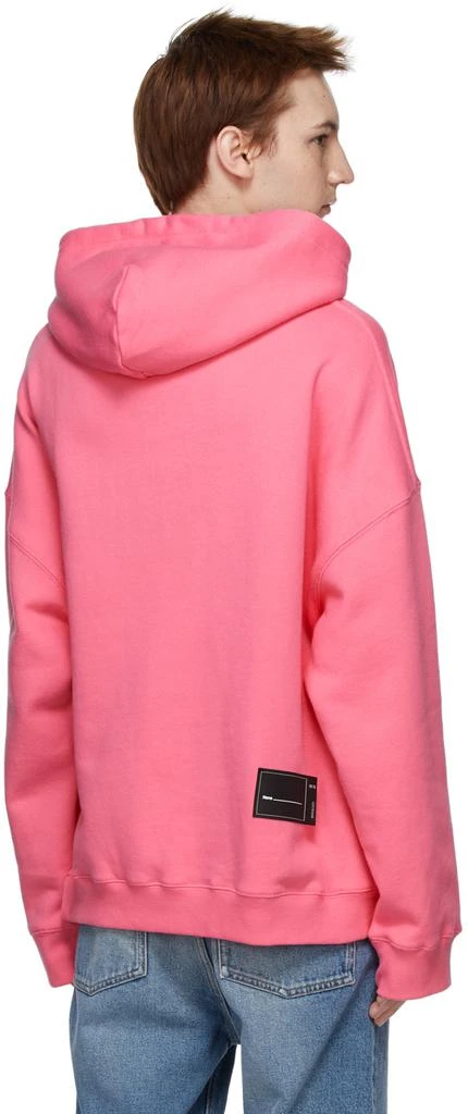 商品We11done|Pink Cut-Out Hoodie,价格¥850,第3张图片详细描述