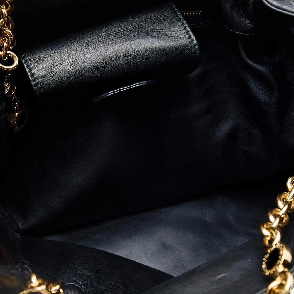 Bvlgari Black Quilted Leather Twistino Tina Shopper Tote 商品