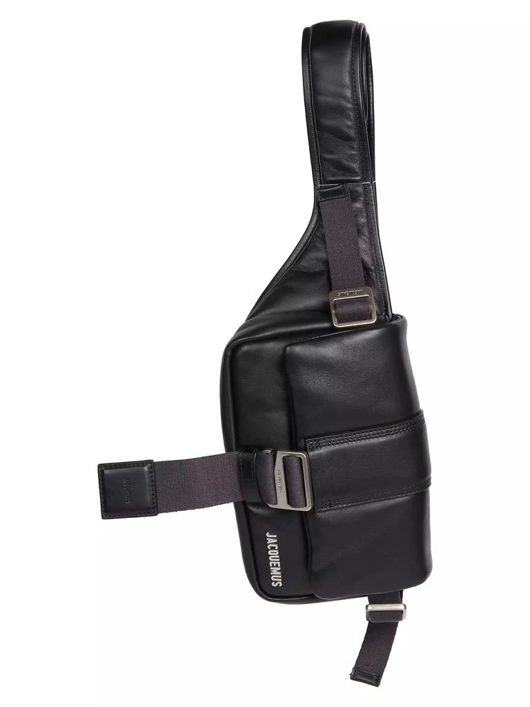 商品Jacquemus|'La Banane Bambimou' Leather Padded Waist Bag,价格¥3712,第2张图片详细描述