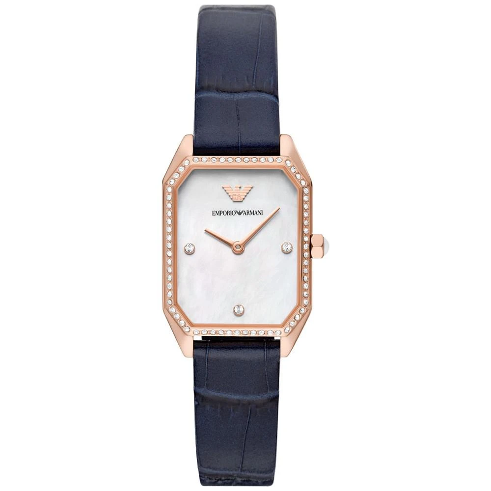 商品Emporio Armani|Women's Gioia Rose Gold-Tone Stainless Steel Strap Watch 24mm,价格¥1834,第1张图片