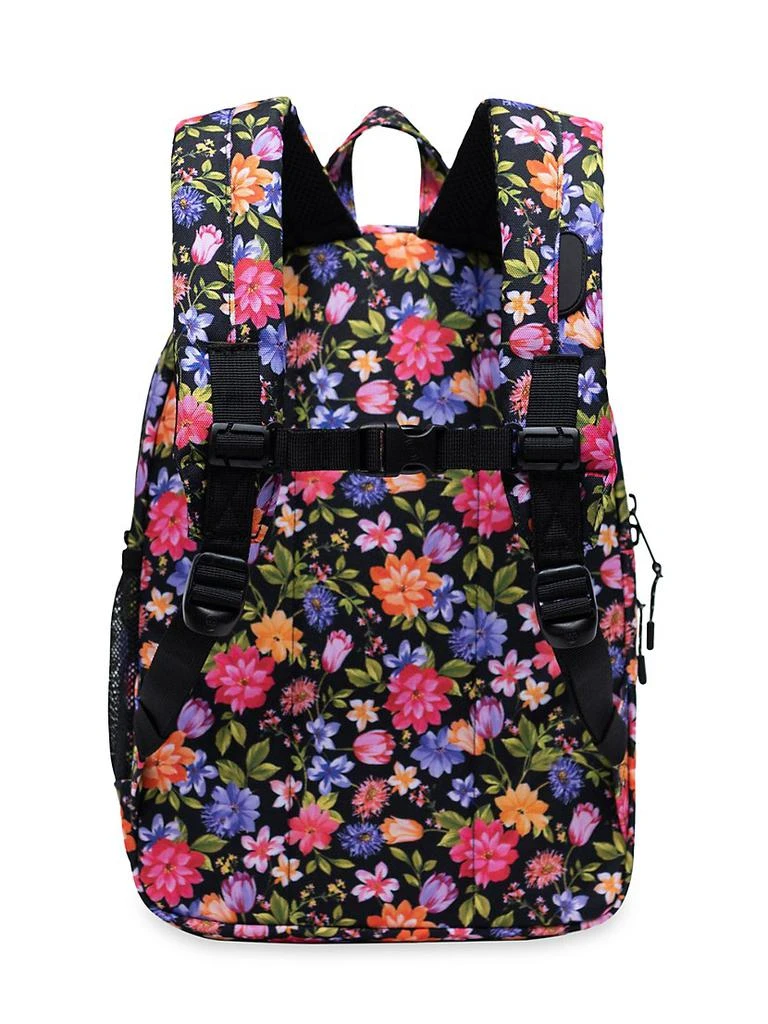 商品Herschel Supply|Kid's Youth Little Herschel | Heritage Youth Floral Print Backpack,价格¥299,第4张图片详细描述
