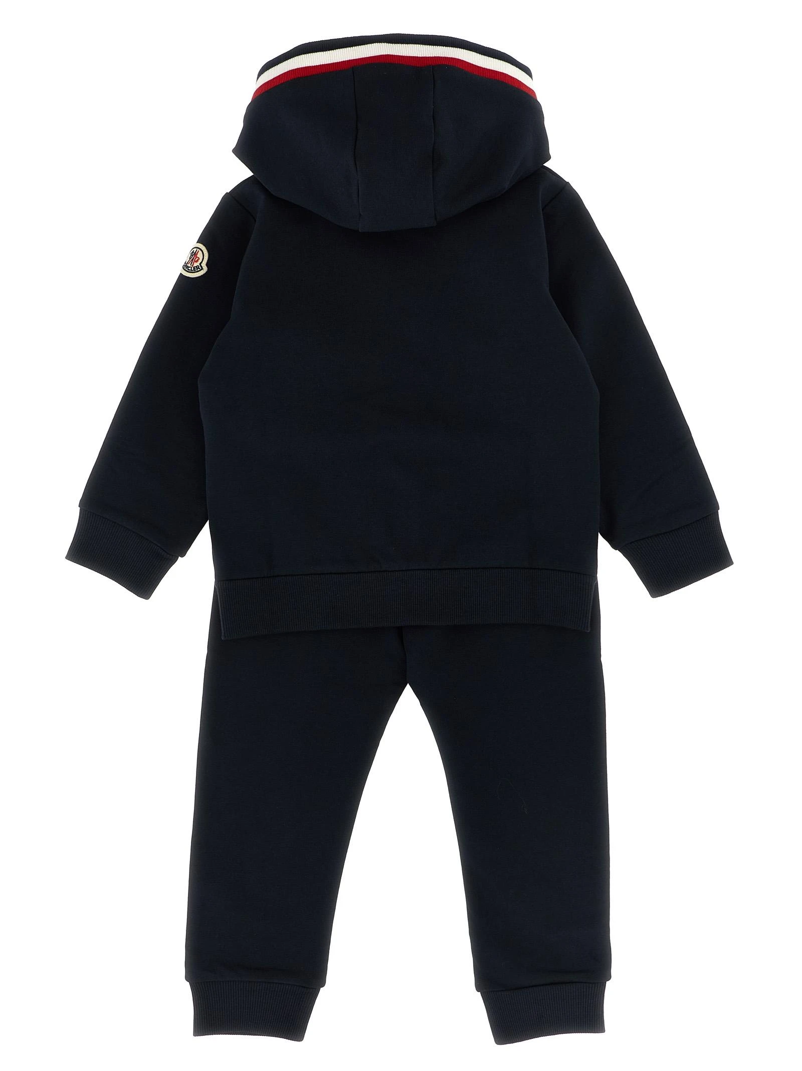 商品【商品预售7天发货】 Moncler|Moncler 男童套装 K29518M0000789AM3778 黑色,价格¥2004,第4张图片详细描述