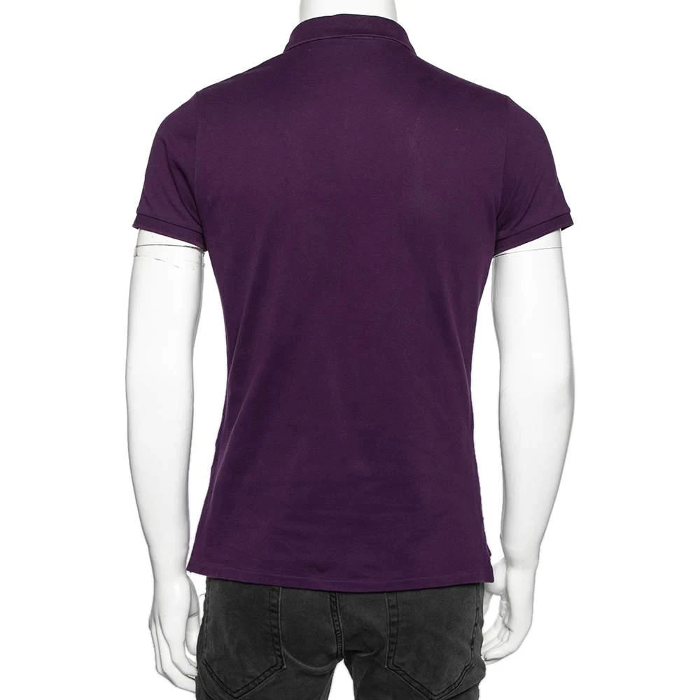 商品[二手商品] Ralph Lauren|Ralph Lauren Purple Cotton Polo Tshirt XL,价格¥805,第3张图片详细描述