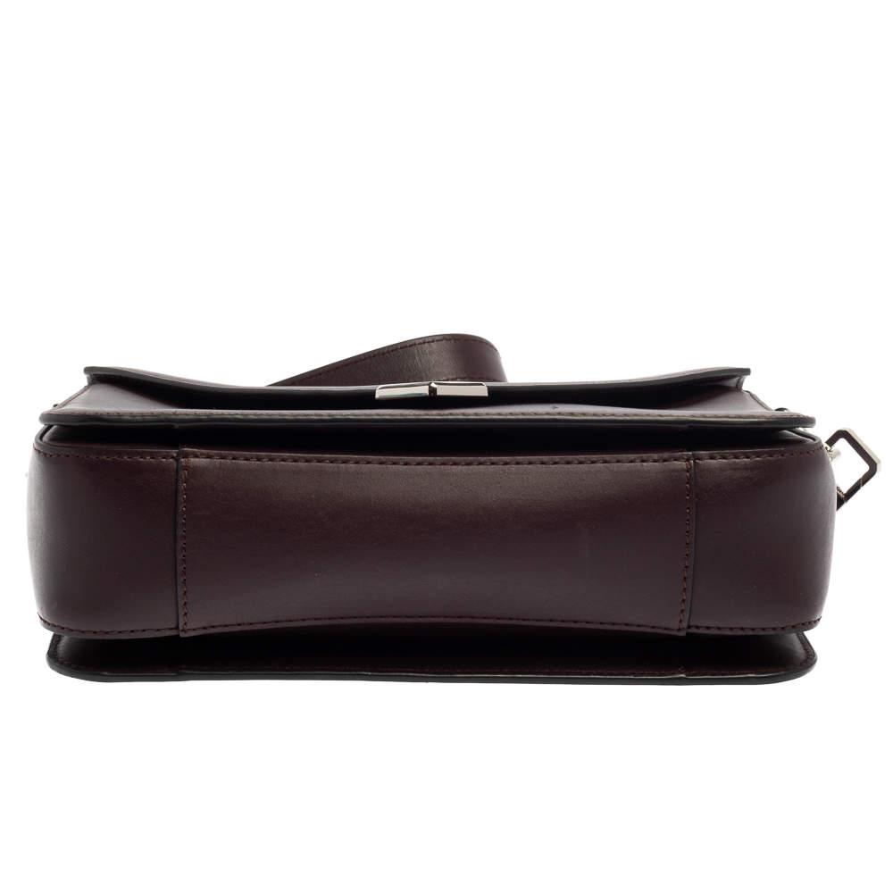 Alexander Wang Dark Plum Leather Prisma Envelope Shoulder Bag商品第7张图片规格展示
