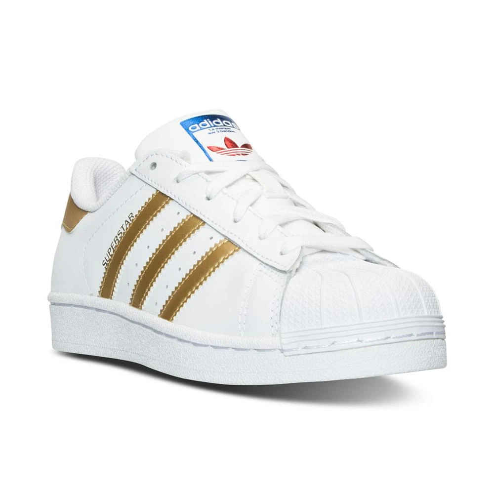 商品Adidas|Big Girls' ' Superstar Casual Sneakers from Finish Line,价格¥223,第1张图片