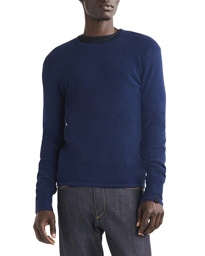 商品Rag & Bone|Martin Merino Wool & Nylon Regular Fit Crewneck Sweater,价格¥1325,第1张图片详细描述