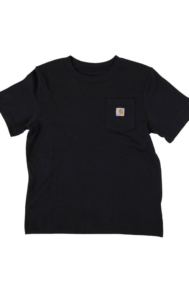 (CA6271) Short Sleeve Pocket T-Shirt - Caviar Black商品第1张图片规格展示