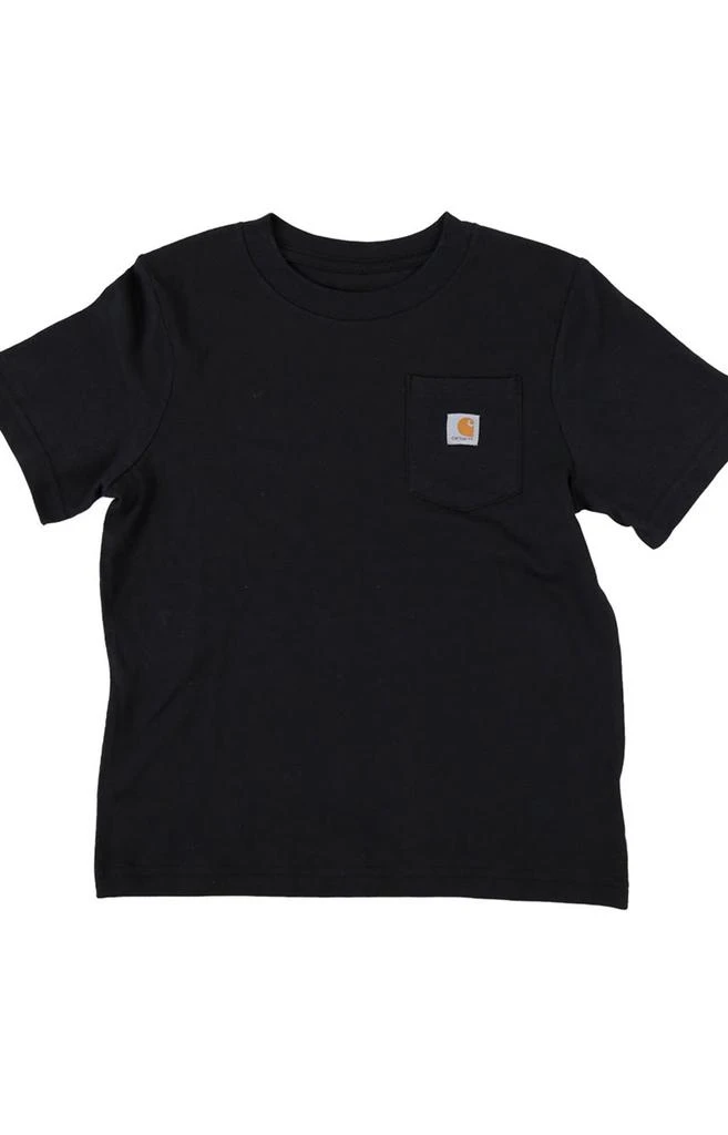 商品Carhartt|(CA6271) Short Sleeve Pocket T-Shirt - Caviar Black,价格¥49,第1张图片