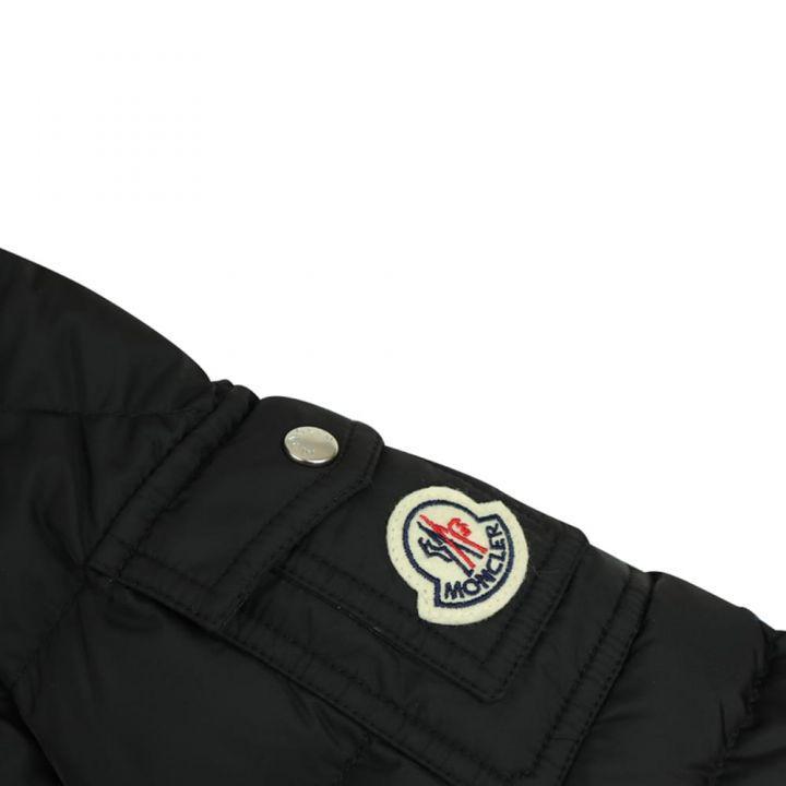 商品Moncler|Black Byron Hooded Jacket,价格¥4085-¥5240,第4张图片详细描述