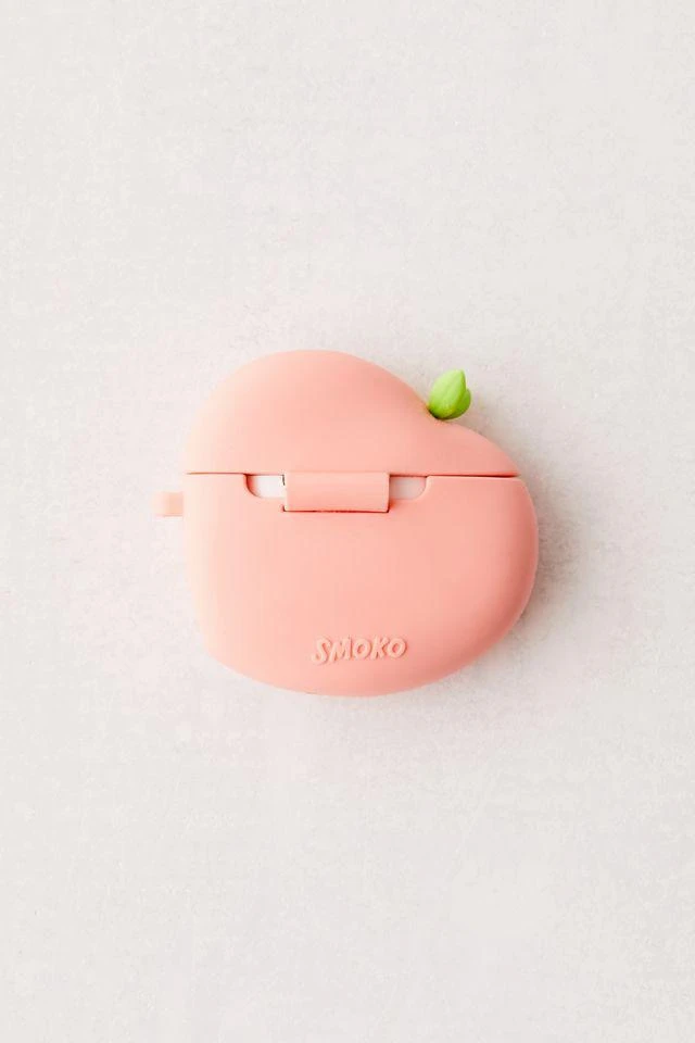 商品Smoko|Smoko UO Exclusive Peach AirPods Case Airpods专用桃子耳机套,价格¥75,第3张图片详细描述