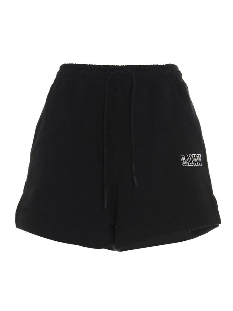 Ganni Software Isoli Drawstring Shorts商品第1张图片规格展示