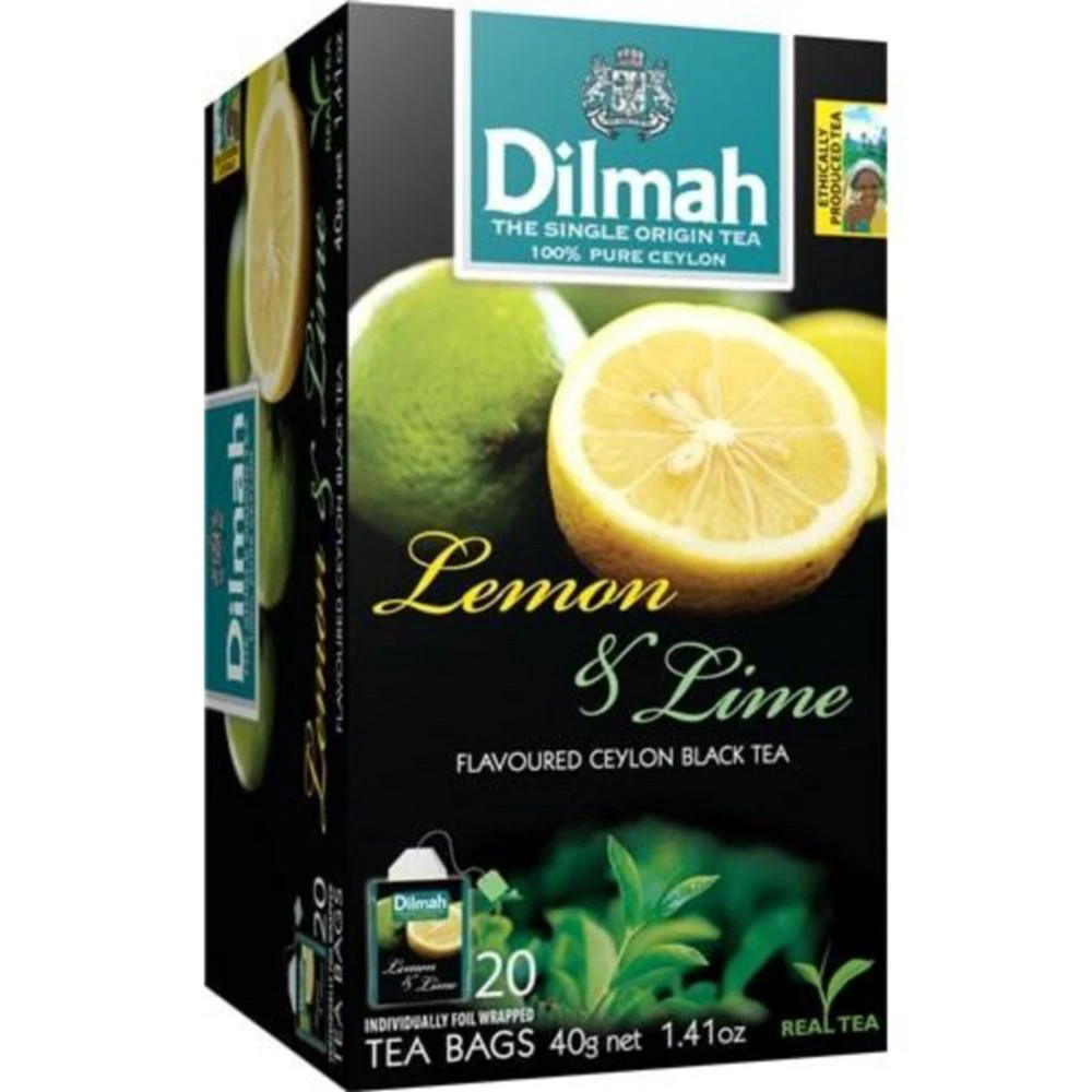 商品Dilmah|Ceylon Black Tea with Lemon & Lime (Pack of 3),价格¥139,第1张图片