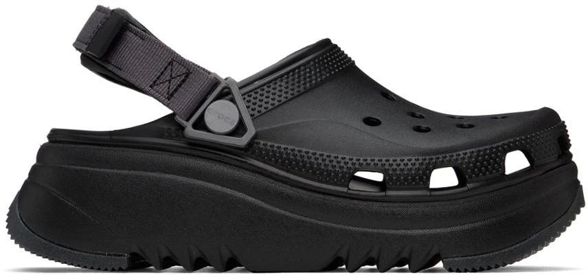 商品Crocs|Black Hiker Xscape Clogs,价格¥338,第1张图片