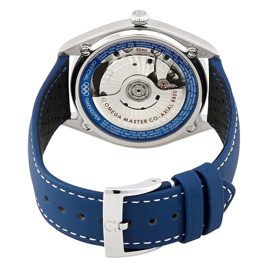 商品Omega|Seamaster Olympic Timekeeper Automatic Blue Leather Men's Limited Edition Watch 522.32.40.20.01.001,价格¥27958,第3张图片详细描述