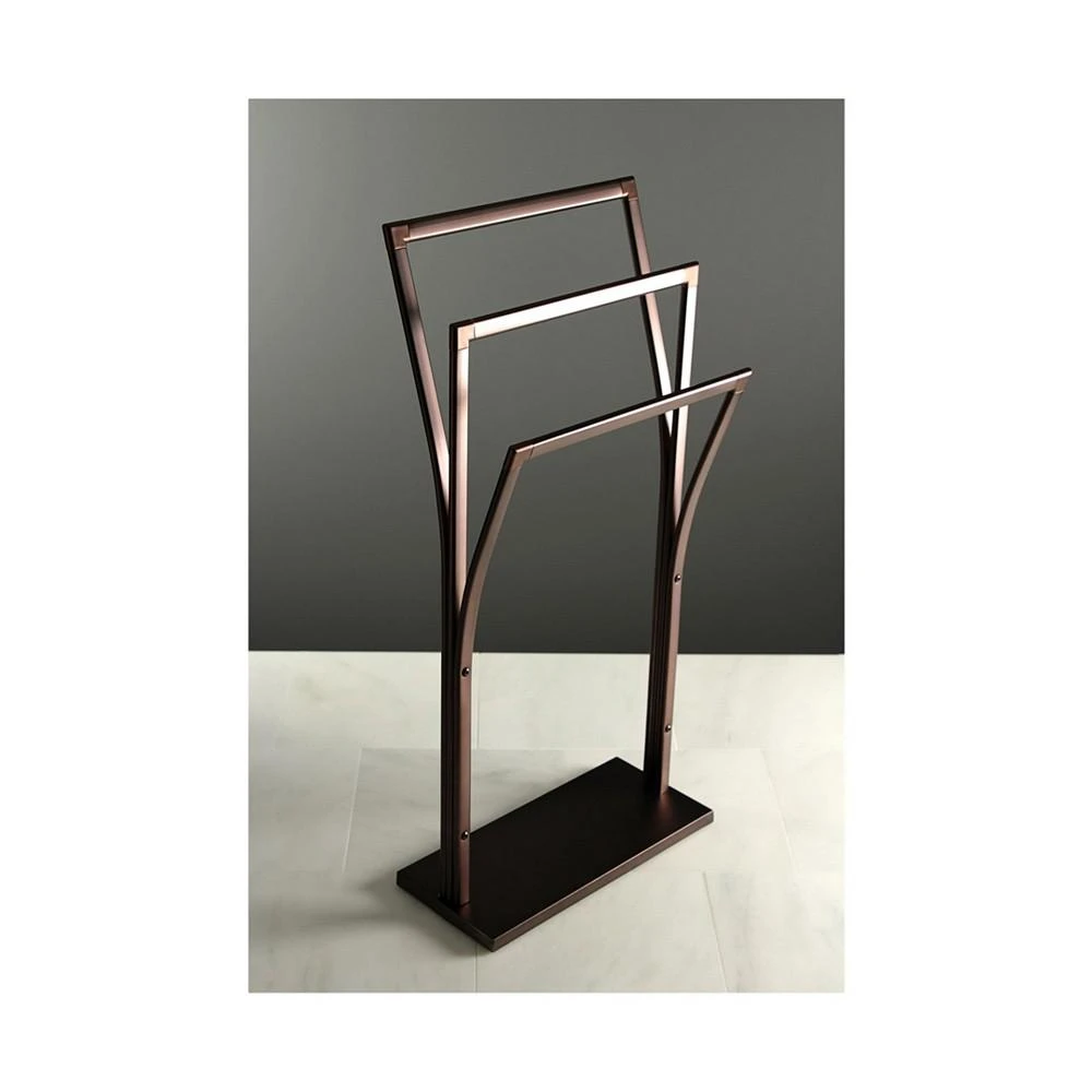 商品Kingston Brass|Pedestal Y-Style Towel Rack,价格¥998,第5张图片详细描述