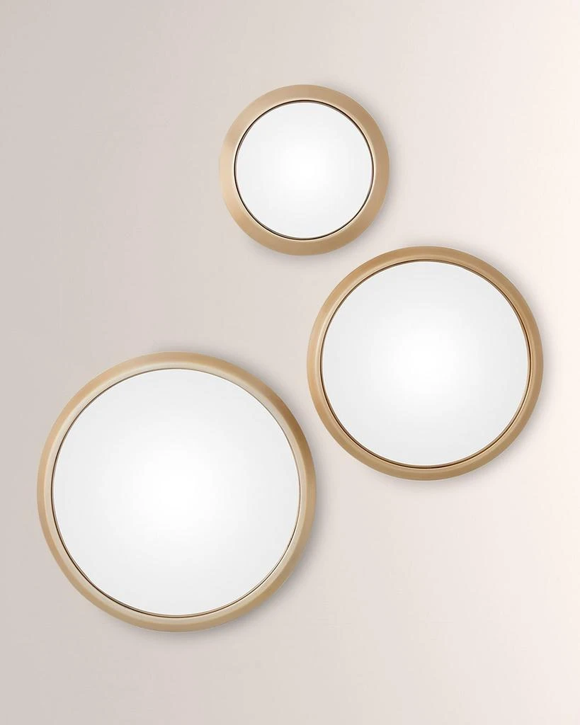 商品Global Views|Oculus Brass Mirror, Medium,价格¥7315,第3张图片详细描述