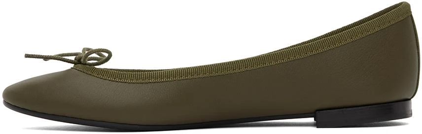 商品Repetto|Green Cendrillon Ballerina Flats,价格¥1222,第3张图片详细描述