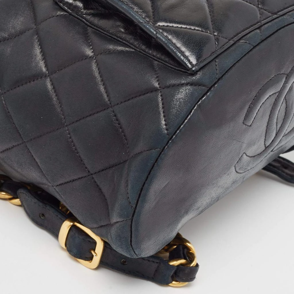 Chanel Black Quilted Leather Vintage Duma Backpack 商品