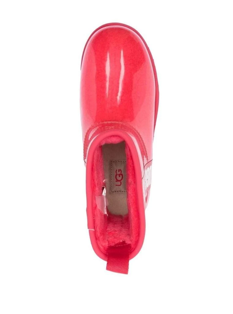 商品UGG|Pink Fur and PVC Boots with Logo,价格¥1252,第4张图片详细描述