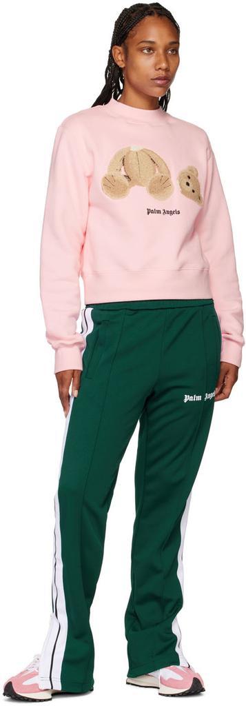 商品Palm Angels|Pink Teddy Bear Sweatshirt,价格¥5838,第6张图片详细描述