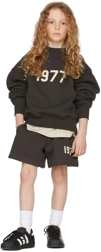 商品Essentials|Kids Black Fleece '1977' Sweatshirt,价格¥317,第1张图片