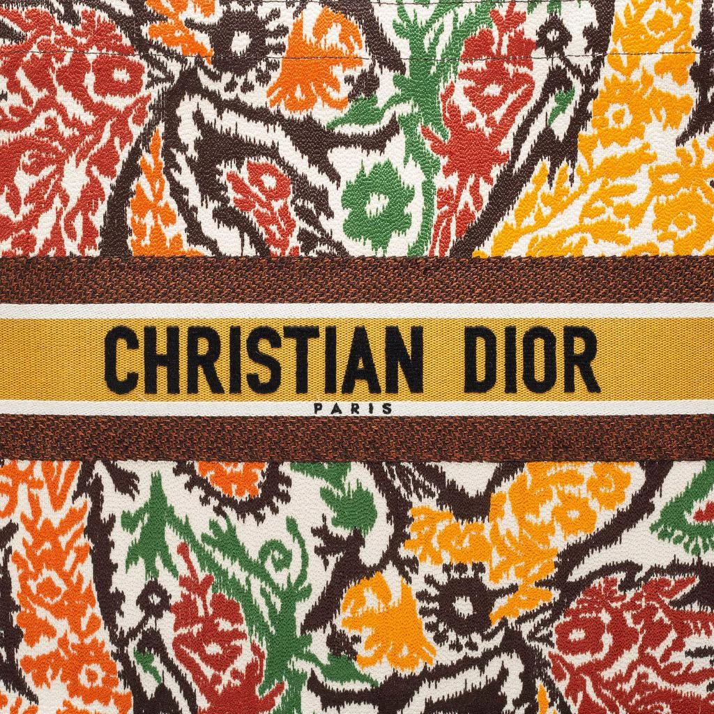 Dior Multicolor Paisley Embroidered Canvas Large Book Tote 商品