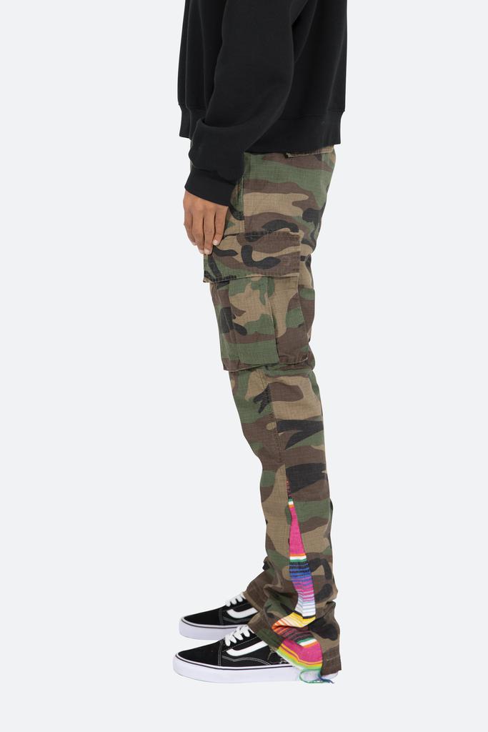 Serape Bootcut Cargo Pants - Camo商品第5张图片规格展示