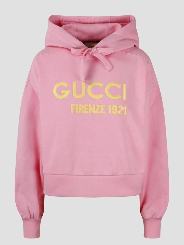 商品Gucci|Gucci firenze 1921 hooded sweatshirt,价格¥8123,第1张图片