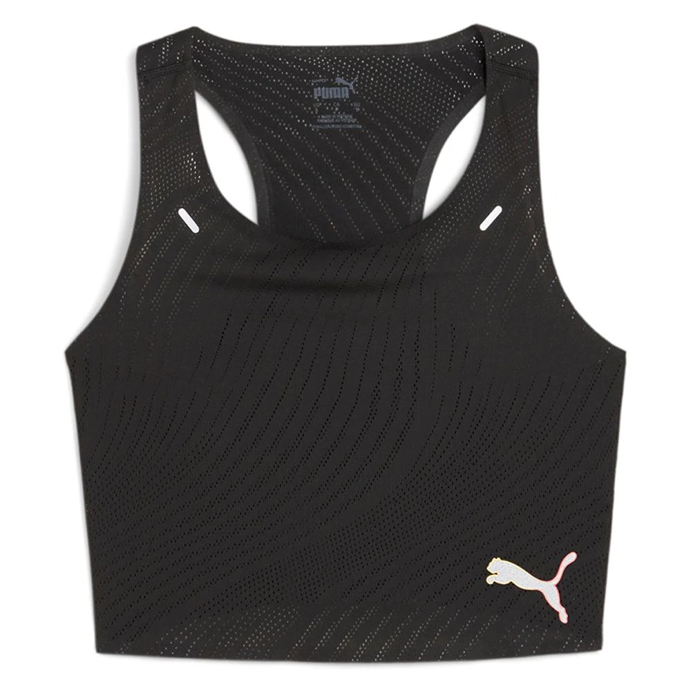 商品Puma|Run Ultraspun Scoop Neck Crop Top,价格¥388,第1张图片