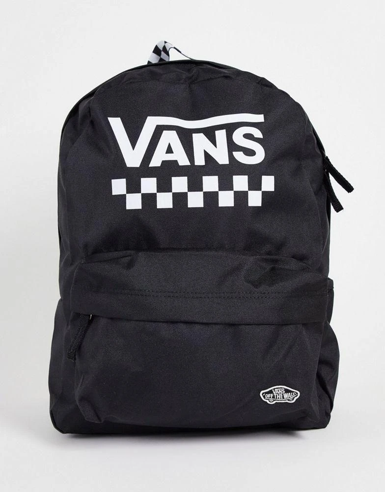 商品Vans|Vans Street Sport Realm backpack in black,价格¥290,第1张图片