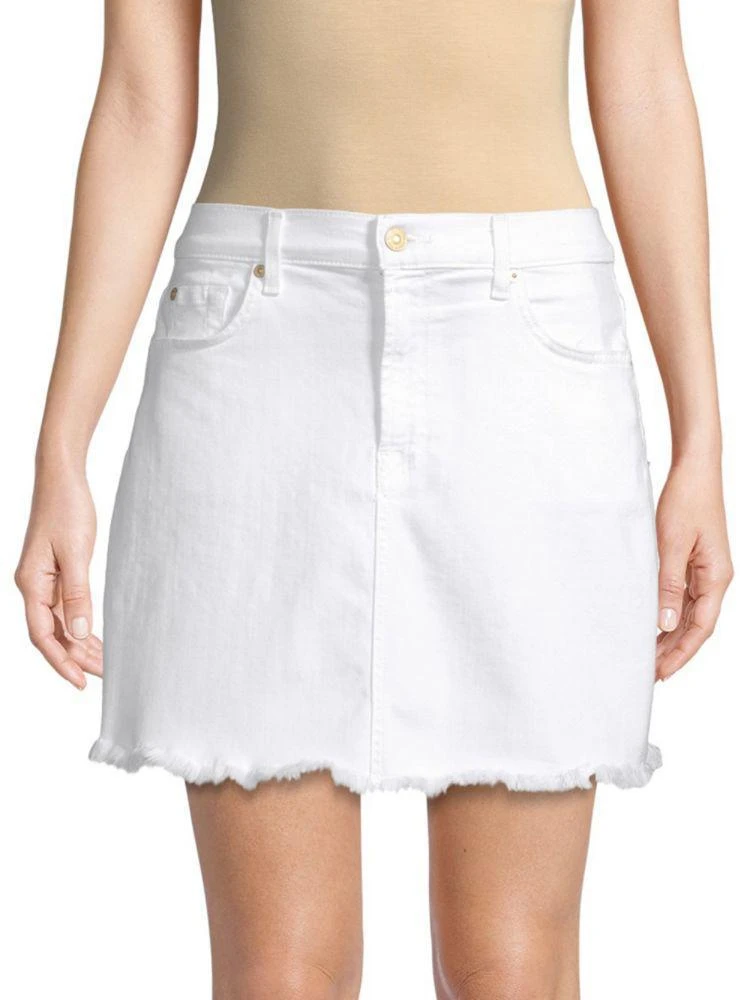 商品7 For All Mankind|A-Line Mini Skirt,价格¥277,第1张图片