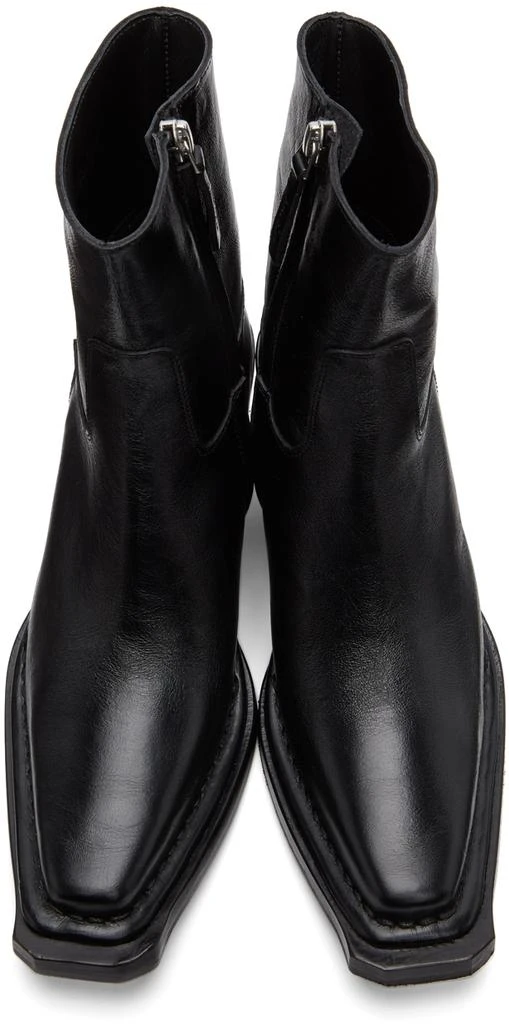 商品Acne Studios|Black Leather Ankle Boots,价格¥2717,第5张图片详细描述