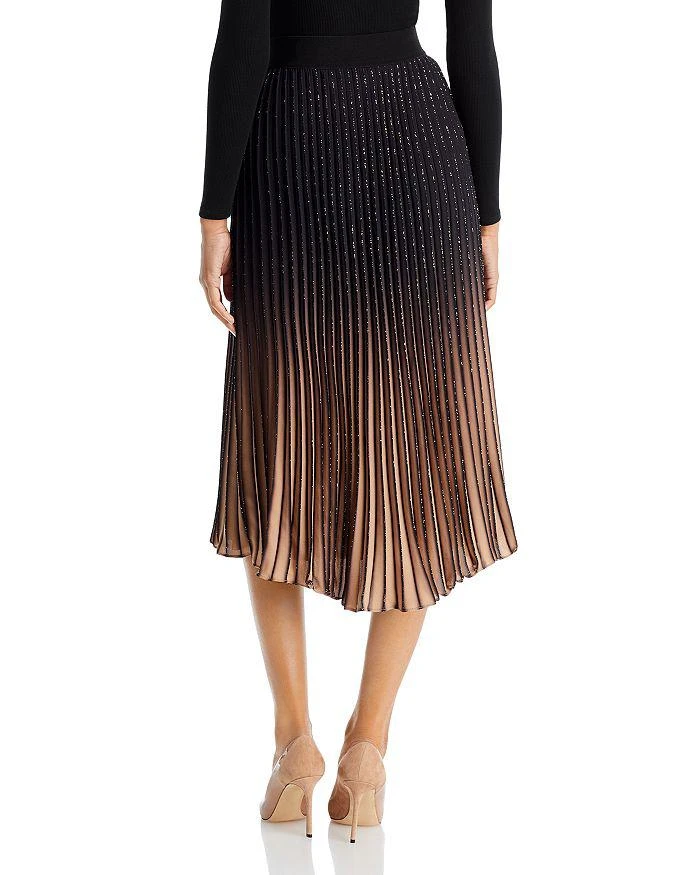 商品Tahari|Pleated Midi Skirt,价格¥576,第2张图片详细描述