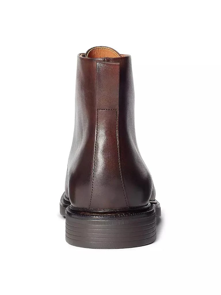 商品Ralph Lauren|Asher Leather Lace-Up Boots,价格¥1294,第3张图片详细描述