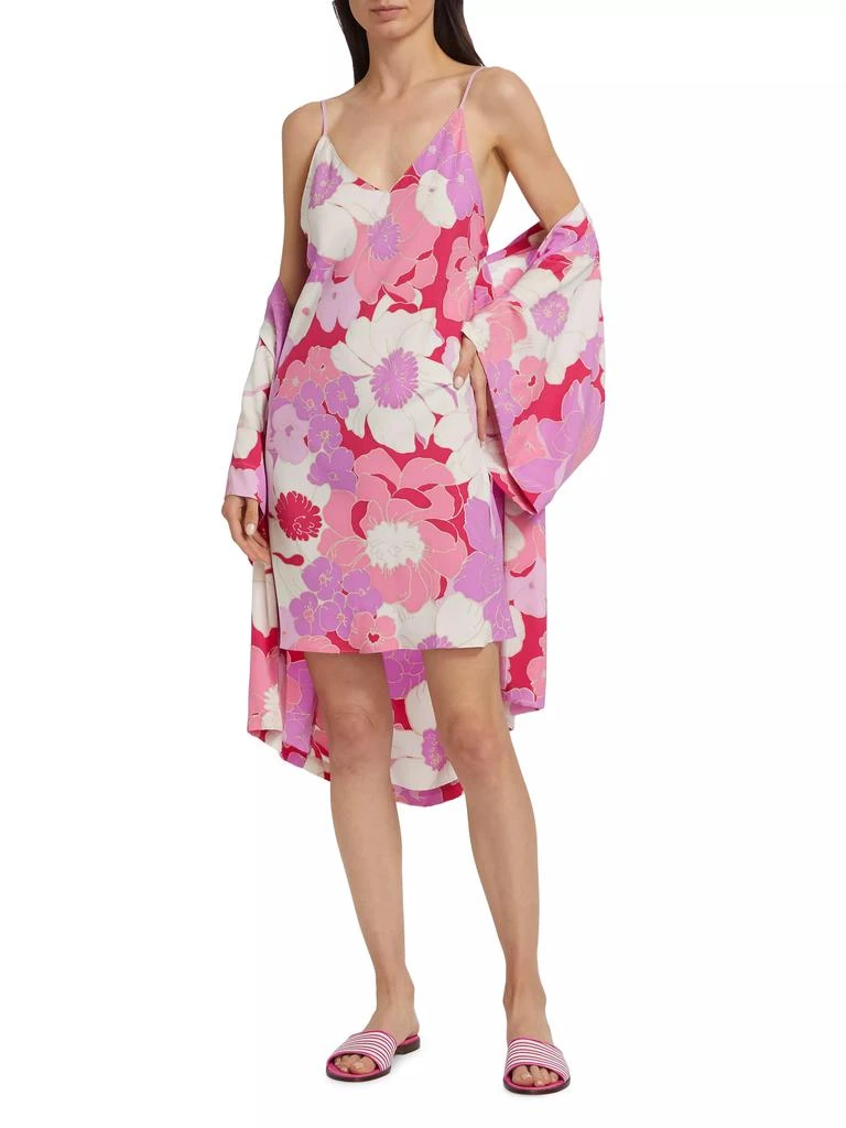 商品Natori|Croisette Floral Minidress,价格¥540,第2张图片详细描述