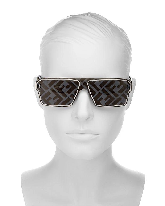 商品Fendi|Women's Shield Sunglasses, 142mm,价格¥4377,第2张图片详细描述