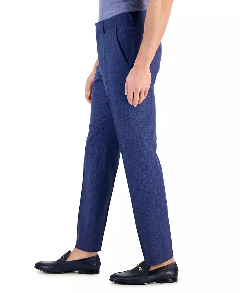 商品Hugo Boss|Men's Modern-Fit Micro-Grid Superflex Suit Pants,价格¥449,第3张图片详细描述