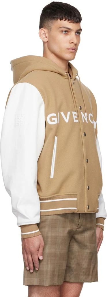 商品Givenchy|米色皮革夹克,价格¥29030,第2张图片详细描述