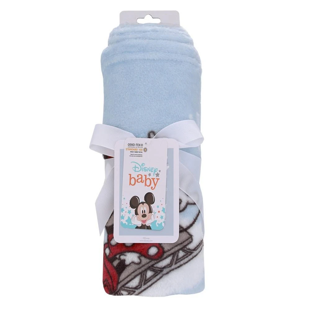 商品Disney|Mickey and Minnie Mouse Oh What Fun Photo Op Baby Blanket,价格¥366,第4张图片详细描述