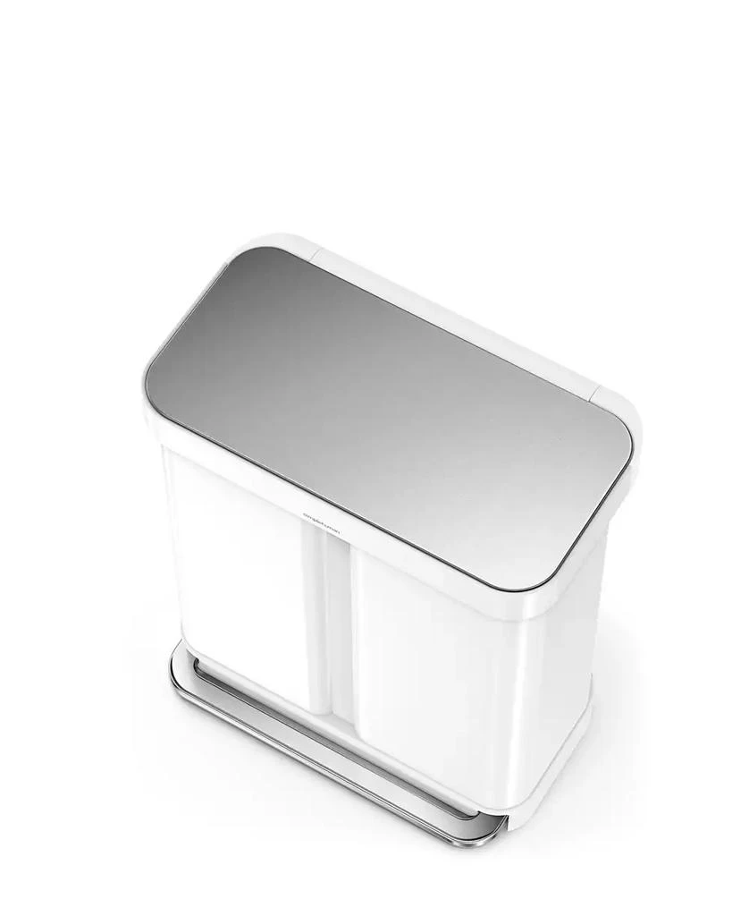 商品simplehuman|58" Liters Dual Compartment Recycler,价格¥1631,第4张图片详细描述