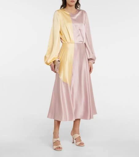 商品ROKSANDA|Anahita silk satin midi dress,价格¥9843,第2张图片详细描述