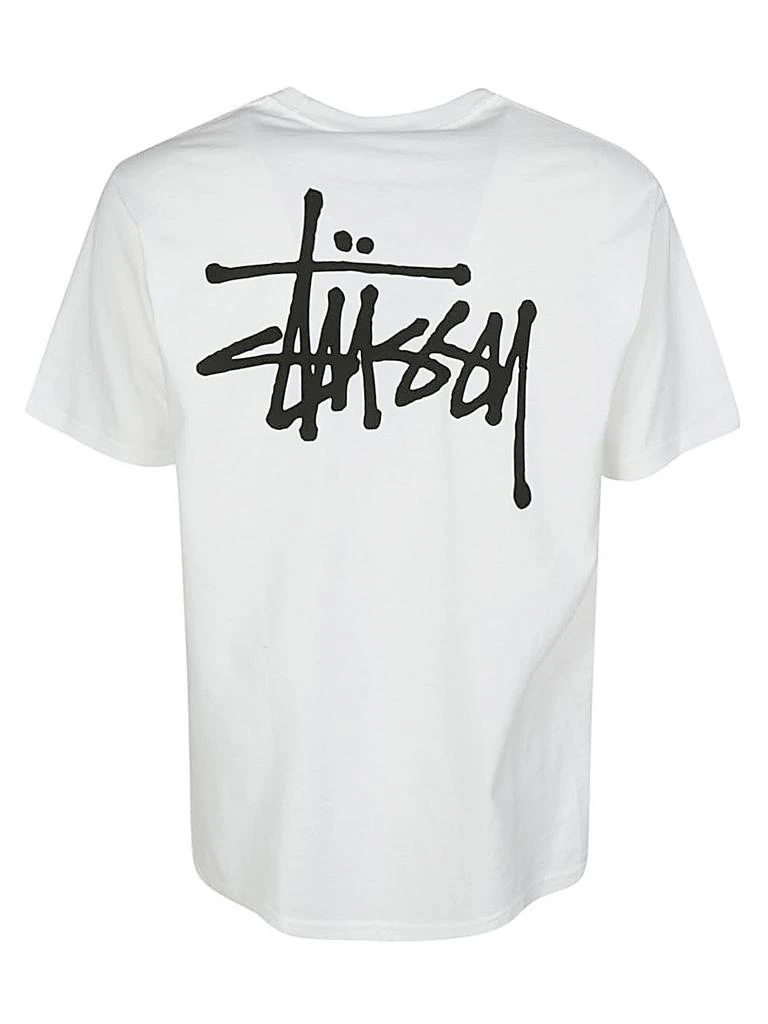 商品STUSSY|STUSSY - Logo Cotton T-shirt,价格¥350,第2张图片详细描述